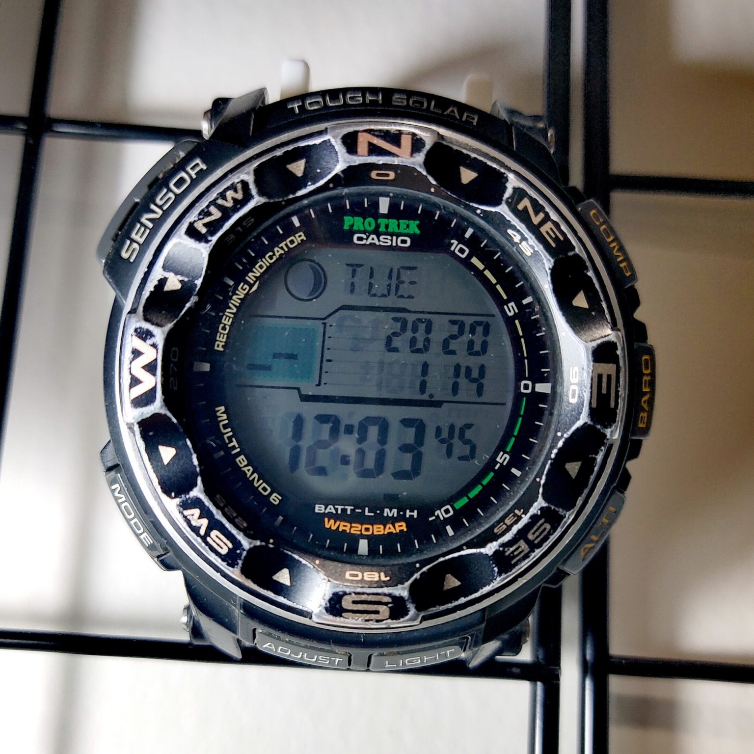 CASIO ProTrek 2500 登山表